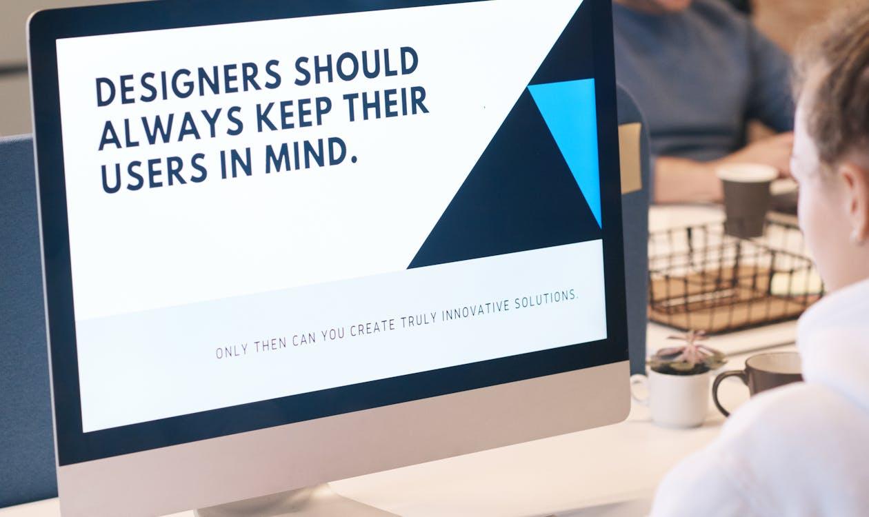 Person working at computer optimising hotel website conversion rate